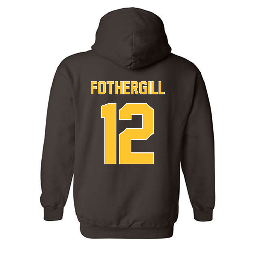 Wyoming - NCAA Women's Soccer : Macey Fothergill - Classic Shersey Hooded Sweatshirt-1