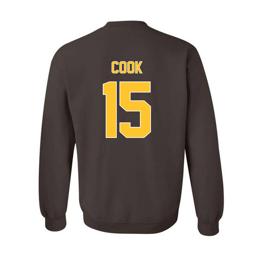 Wyoming - NCAA Women's Volleyball : Addyson Cook - Classic Shersey Crewneck Sweatshirt-1