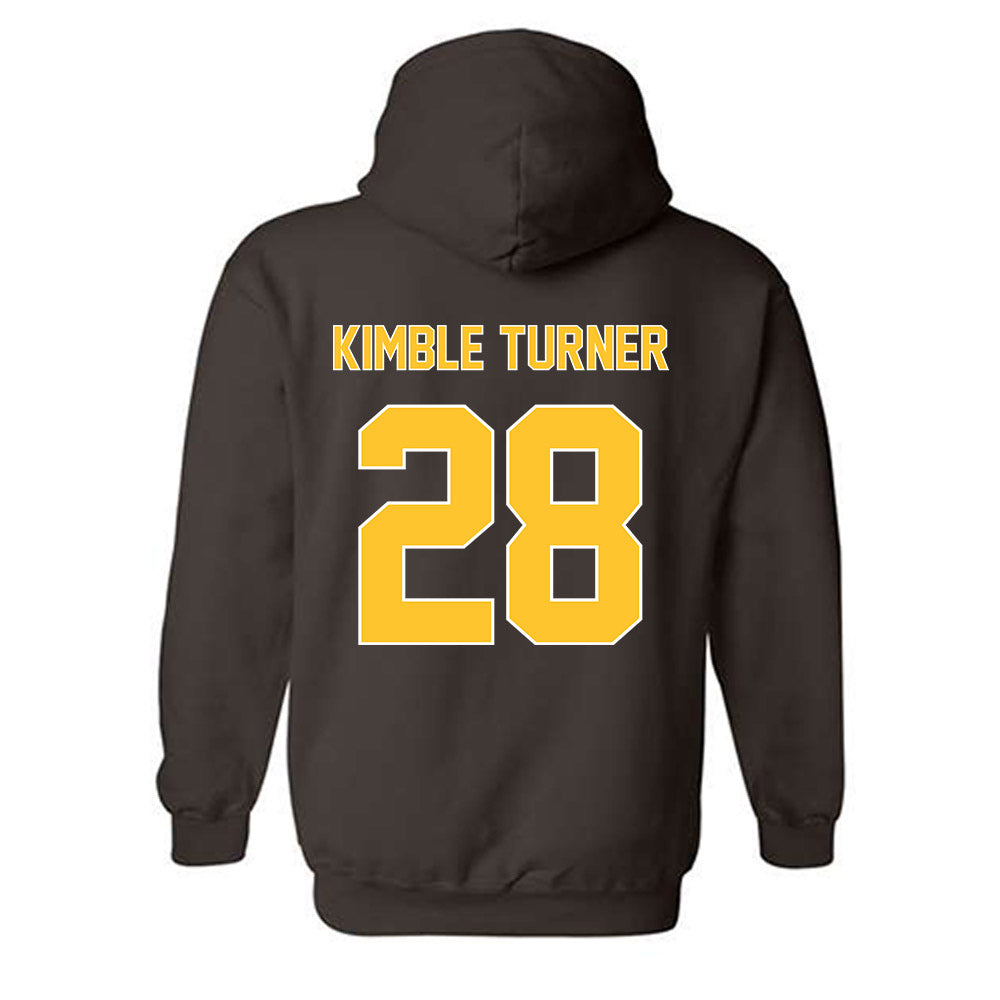 Wyoming - NCAA Football : Kaiden Kimble Turner - Classic Shersey Hooded Sweatshirt-1