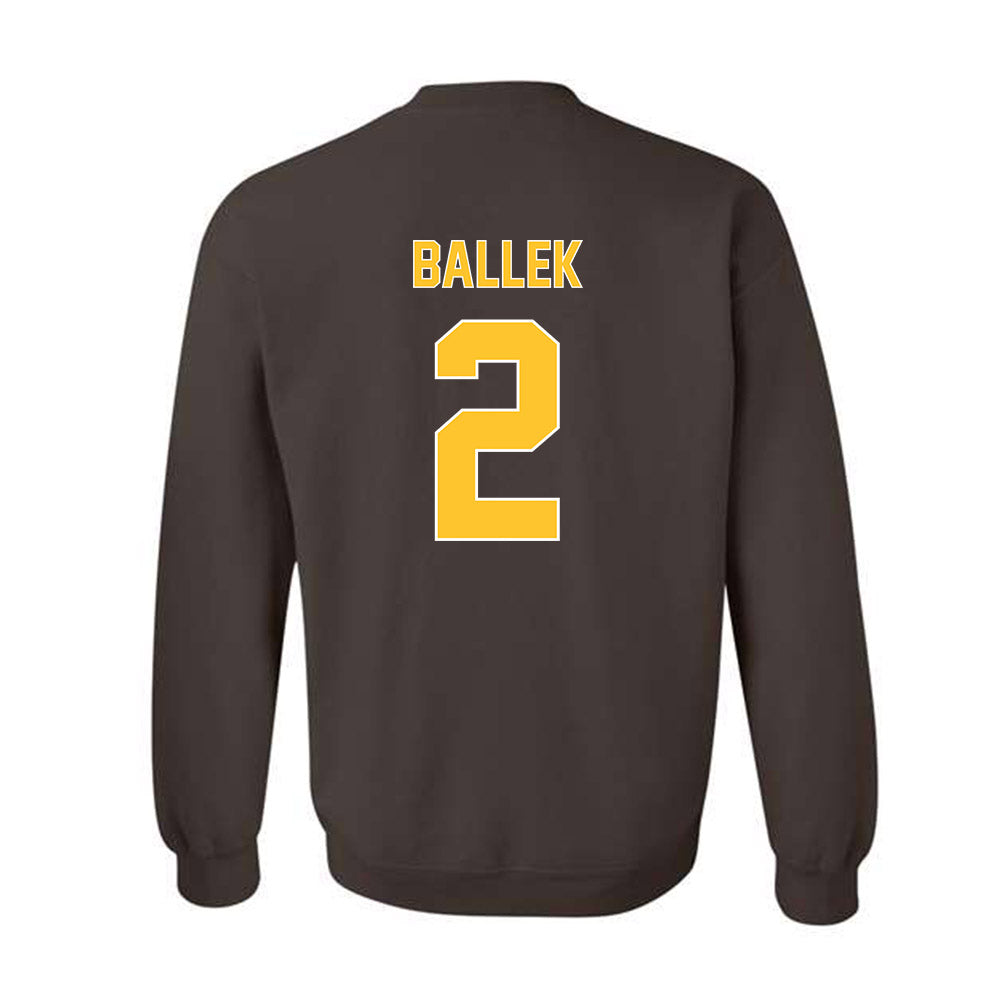 Wyoming - NCAA Women's Soccer : Kiley Ballek - Crewneck Sweatshirt