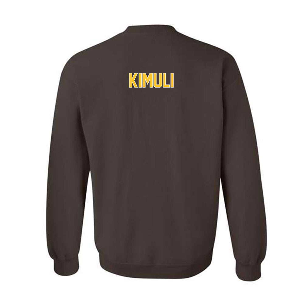 Wyoming - NCAA Women's Track & Field : Kais Kimuli - Classic Shersey Crewneck Sweatshirt-1