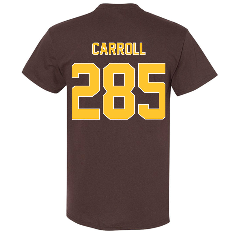 Wyoming - NCAA Wrestling : Christian Carroll - Classic Shersey T-Shirt-1