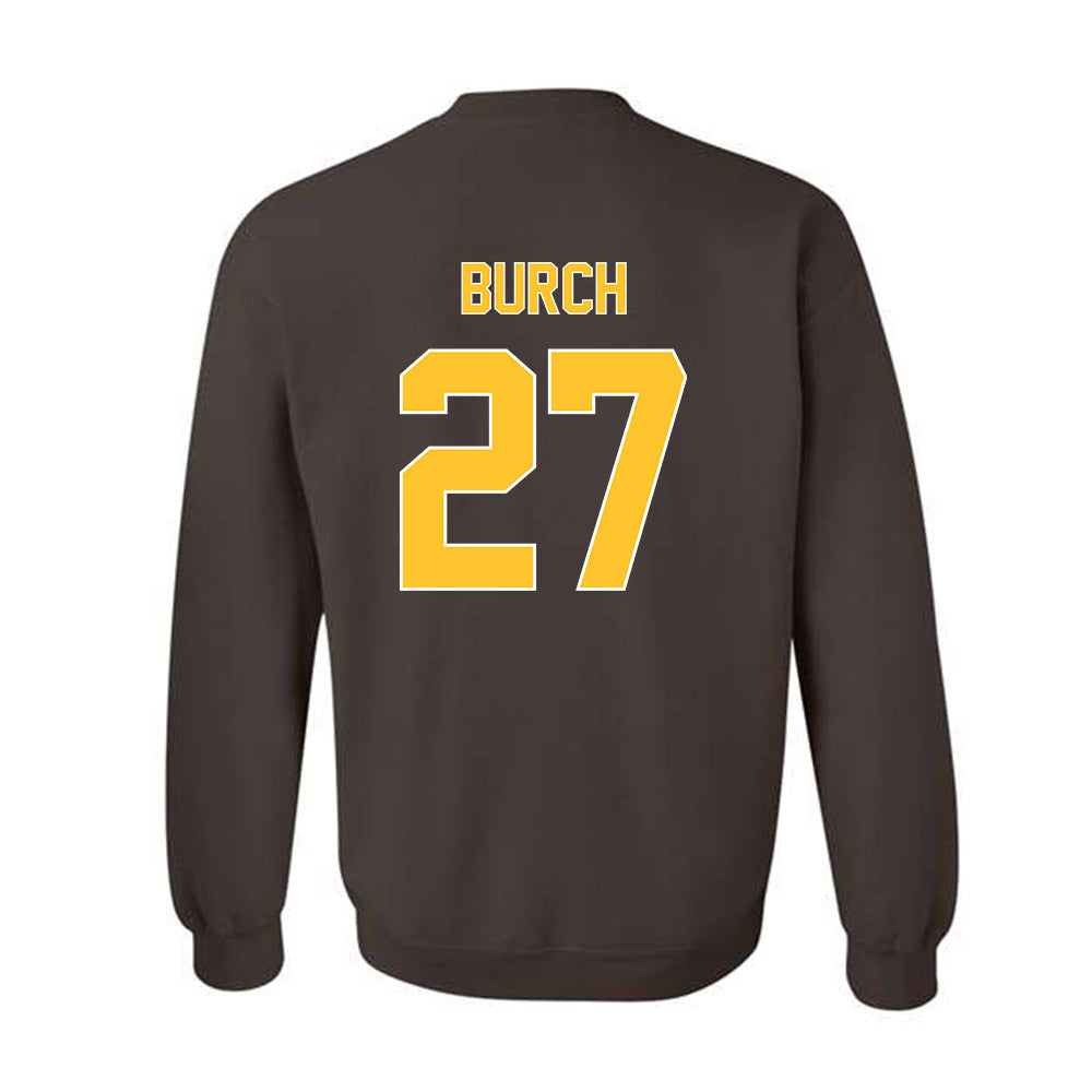 Wyoming - NCAA Football : Dontae Burch - Classic Shersey Crewneck Sweatshirt-1