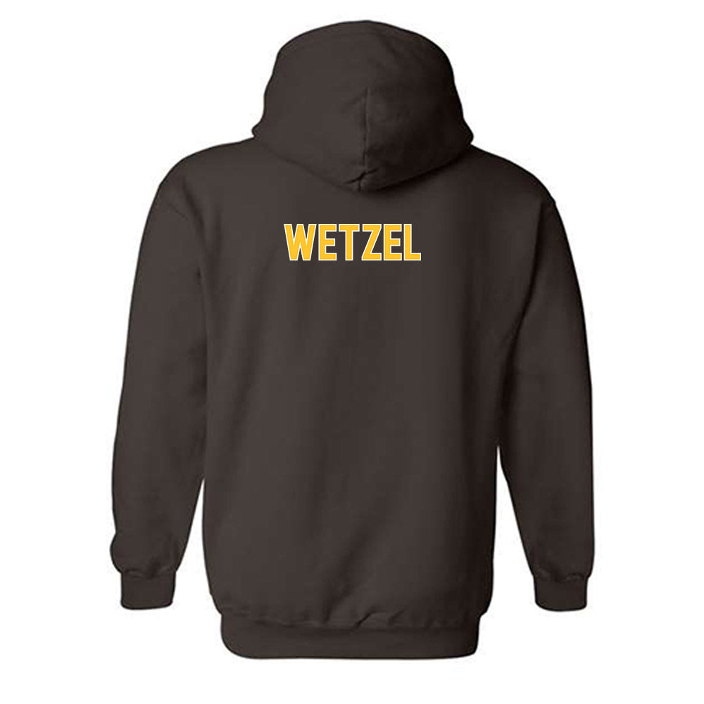 Wyoming - NCAA Men's Cross Country : Habtamu Wetzel - Classic Shersey Hooded Sweatshirt-1