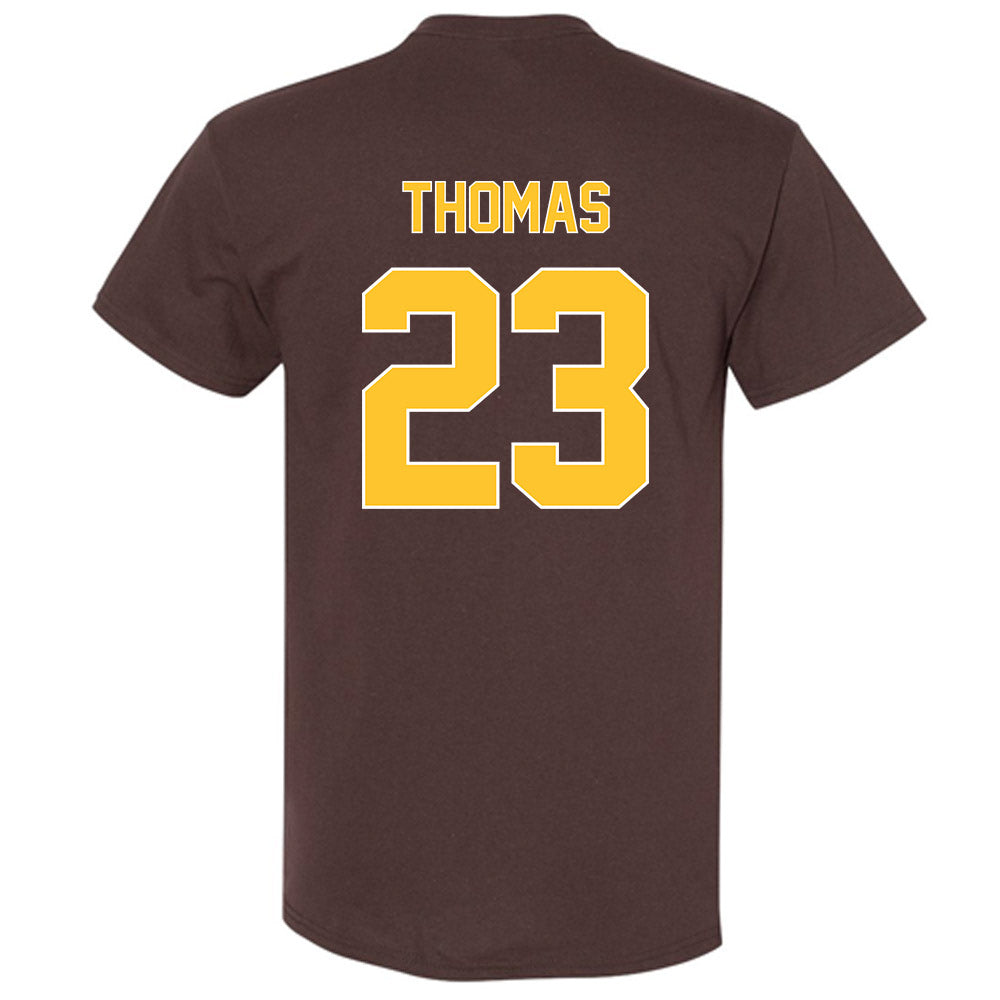 Wyoming - NCAA Football : Jones Thomas - Classic Shersey T-Shirt-1