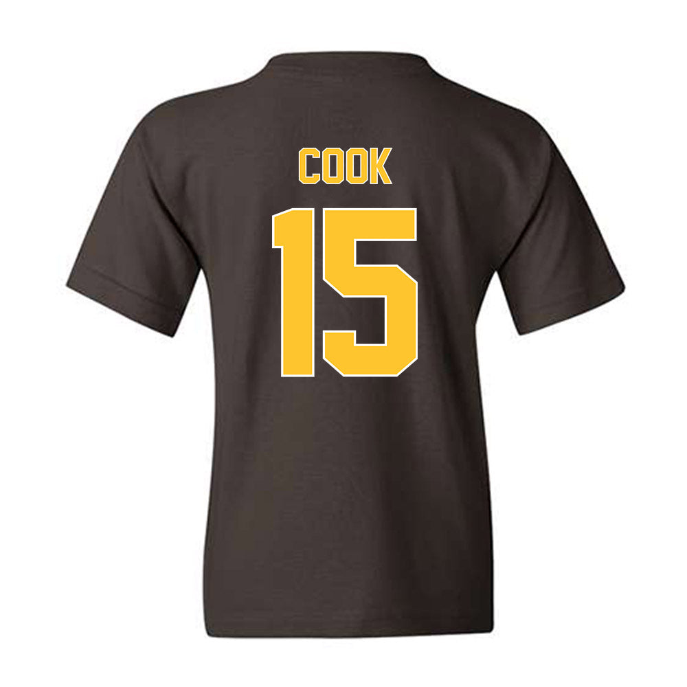 Wyoming - NCAA Women's Volleyball : Addyson Cook - Classic Shersey Youth T-Shirt-1