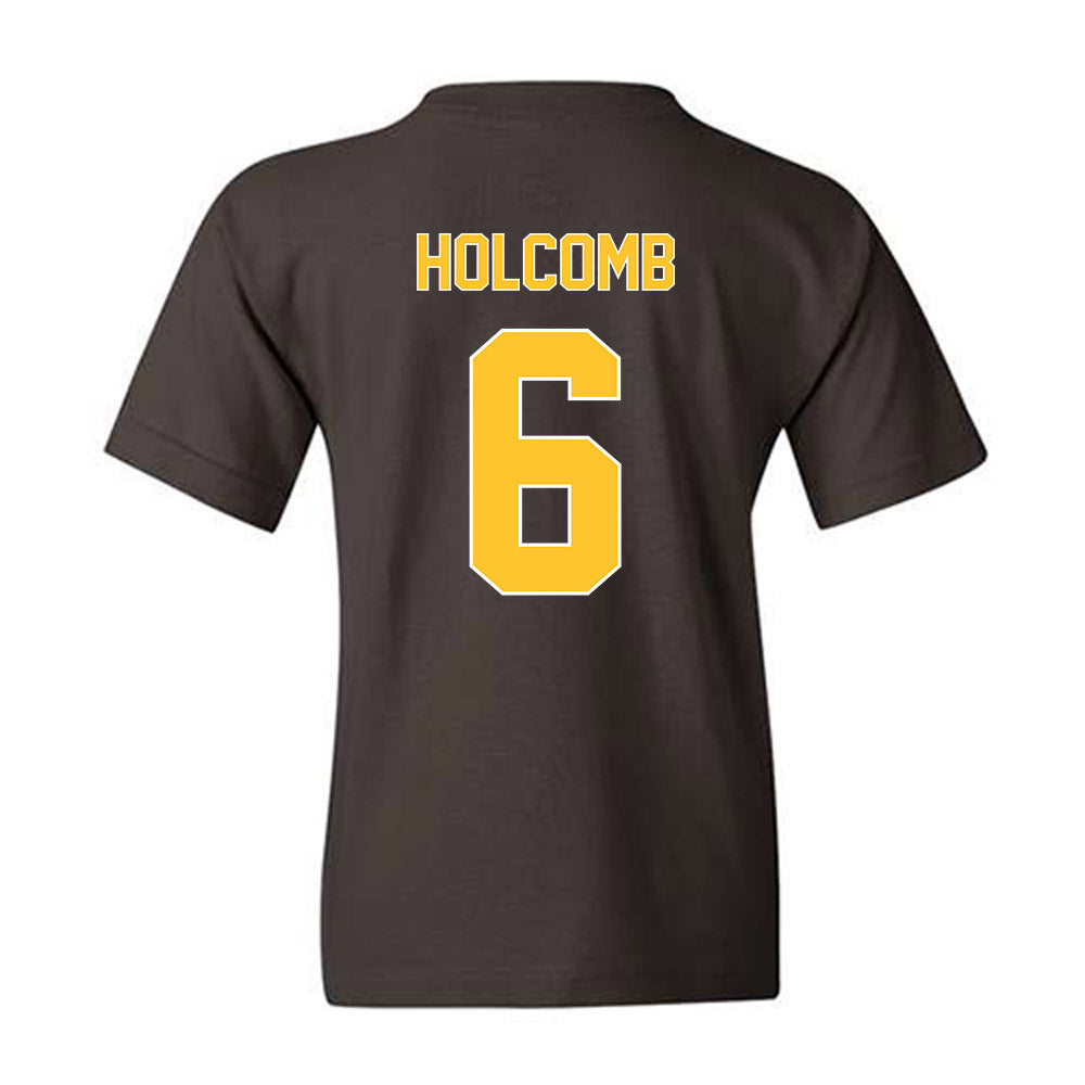 Wyoming - NCAA Women's Volleyball : Sarah Holcomb - Classic Shersey Youth T-Shirt-1
