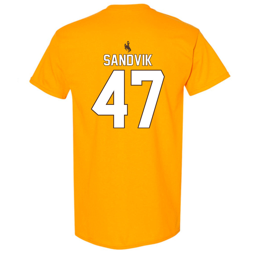 Wyoming - NCAA Football : Erik Sandvik - T-Shirt