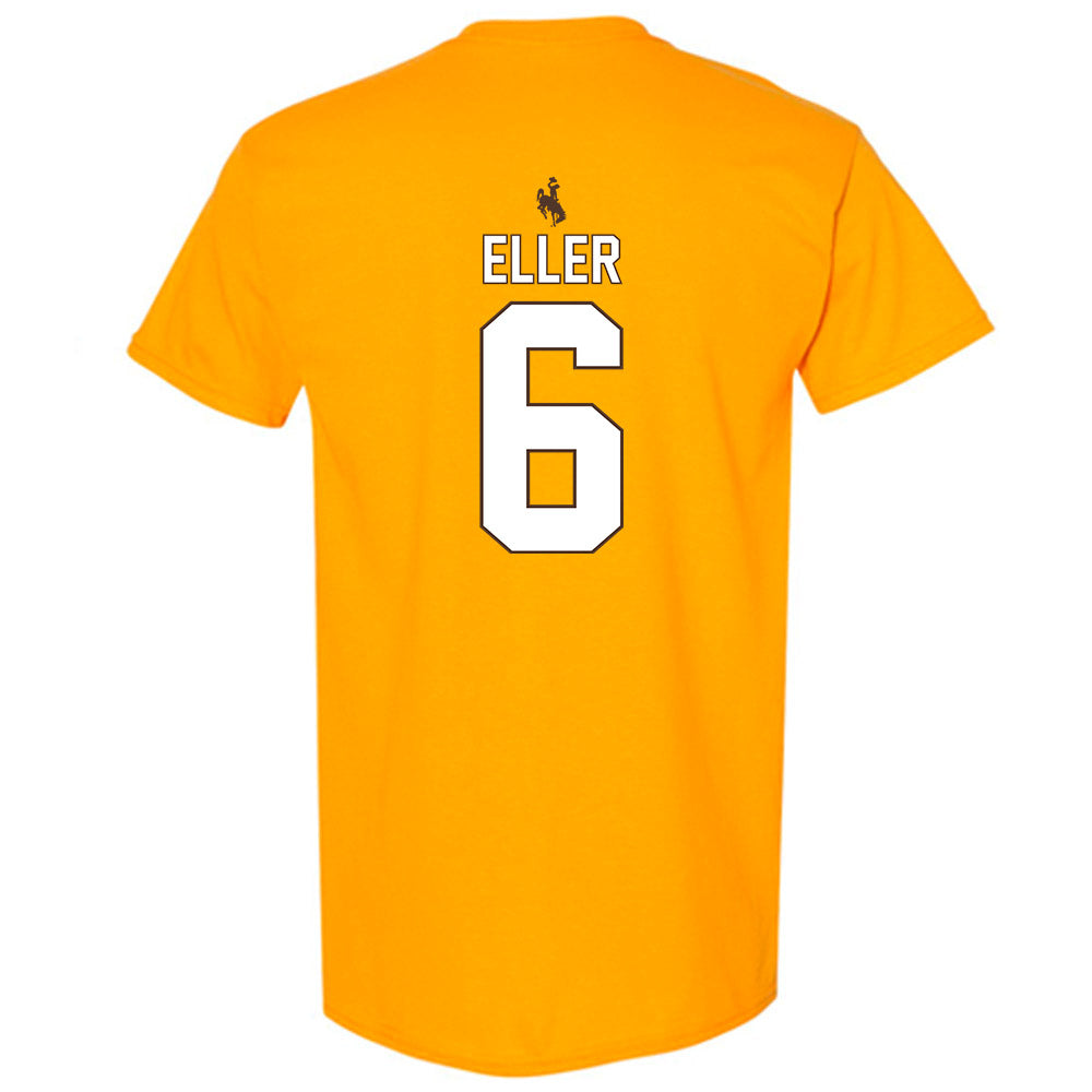 Wyoming - NCAA Football : Evan Eller - T-Shirt-1