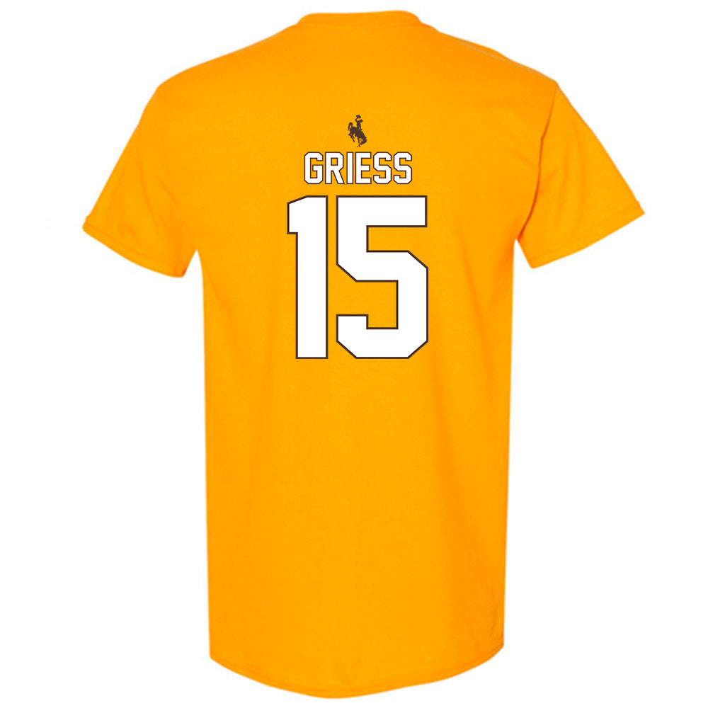 Wyoming - NCAA Women's Soccer : Jordan Griess - Classic Shersey T-Shirt-1