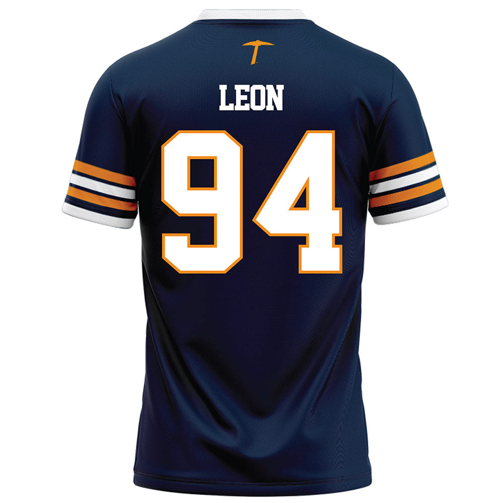UTEP - NCAA Football : Jimmy Leon - Navy Football Jersey-1