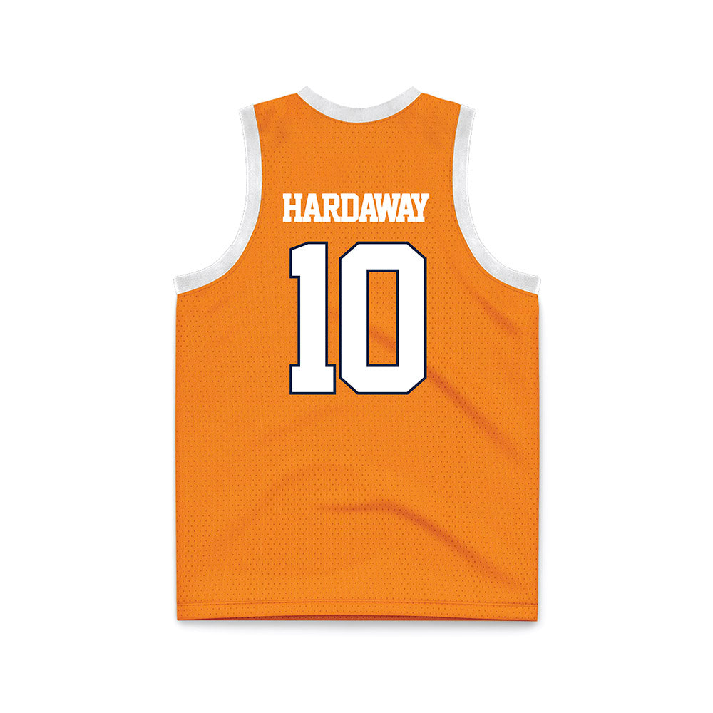 UTEP - Men's Basketball Legends : Tim Hardaway - Orange Basketball Jersey-1