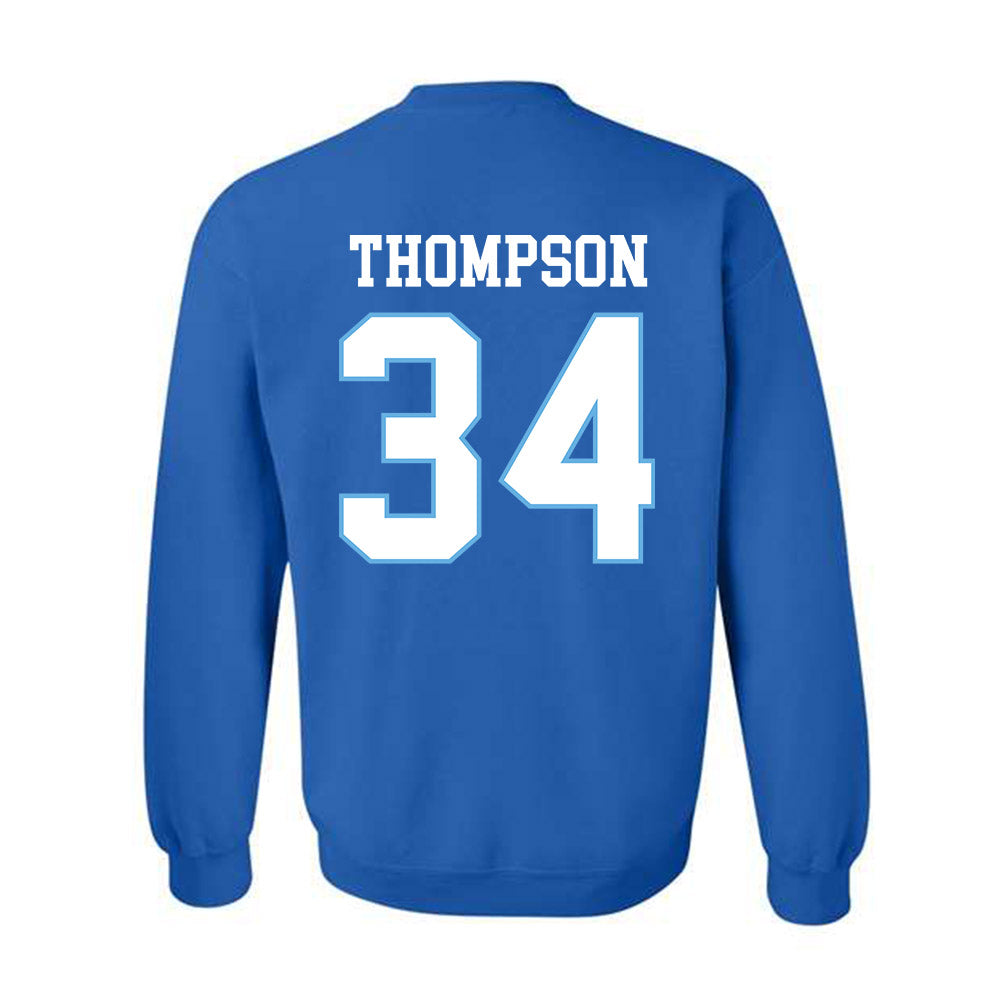 Drake - NCAA Football : Luke Thompson - Classic Shersey Crewneck Sweatshirt-1