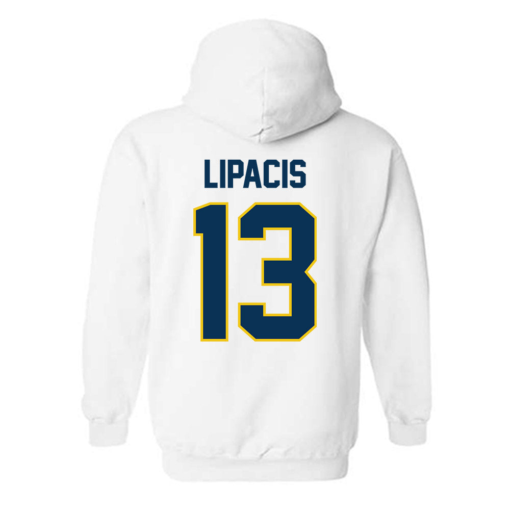 La Salle - NCAA Men's Basketball : Maximillian Lipacis - Classic Shersey Hooded Sweatshirt-1