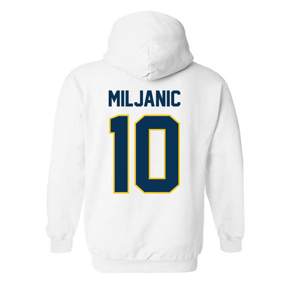 La Salle - NCAA Women's Basketball : Ivona Miljanic - Classic Shersey Hooded Sweatshirt-1