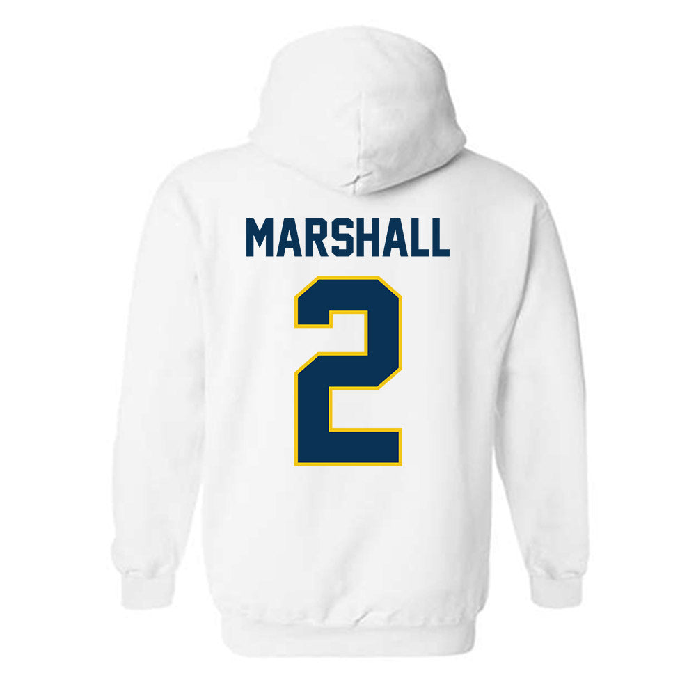 La Salle - NCAA Men's Basketball : Jaeden Marshall - Classic Shersey Hooded Sweatshirt-1