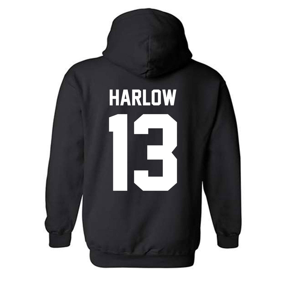 Marshall - NCAA Baseball : Andrew Harlow - Classic Shersey Hooded Sweatshirt-1