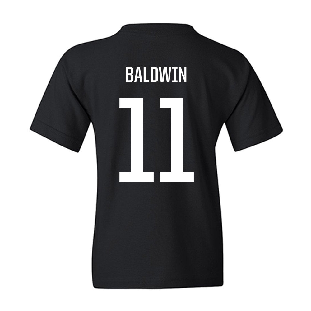 Marshall - NCAA Football : Jakolbe Baldwin - Youth T-Shirt-1