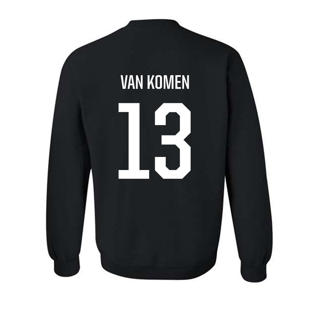 Marshall - NCAA Men's Basketball : Matthew Van Komen - Crewneck Sweatshirt-1