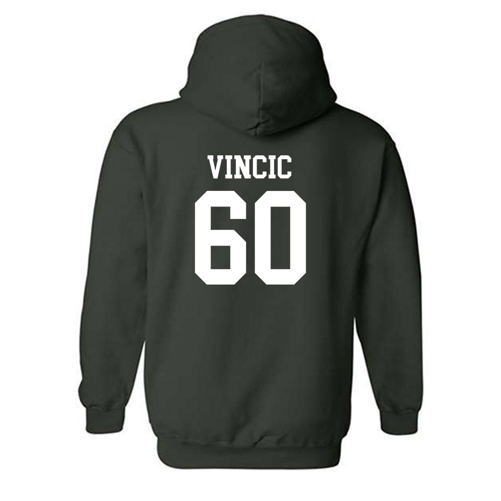 Michigan State - NCAA Football : Luka Vincic - Classic Shersey Hooded Sweatshirt-1