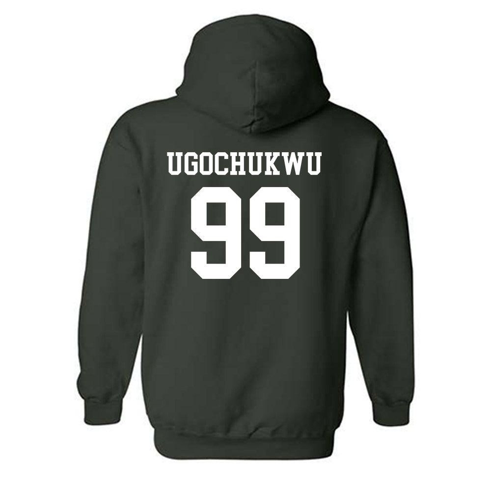 Michigan State - NCAA Men's Basketball : Divine-Collins Ugochukwu - Classic Shersey Hooded Sweatshirt-1