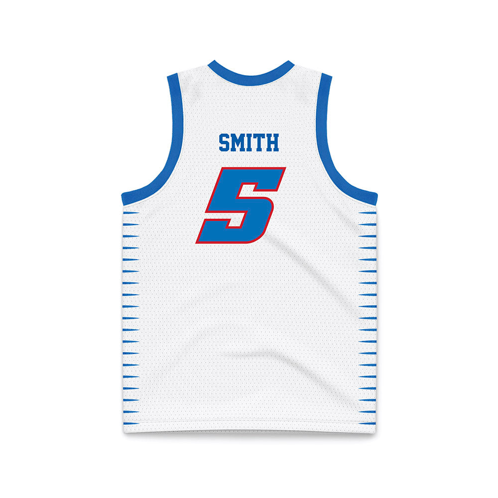 DePaul - NCAA Men's Basketball : RJ Smith - White Basketball Jersey-1
