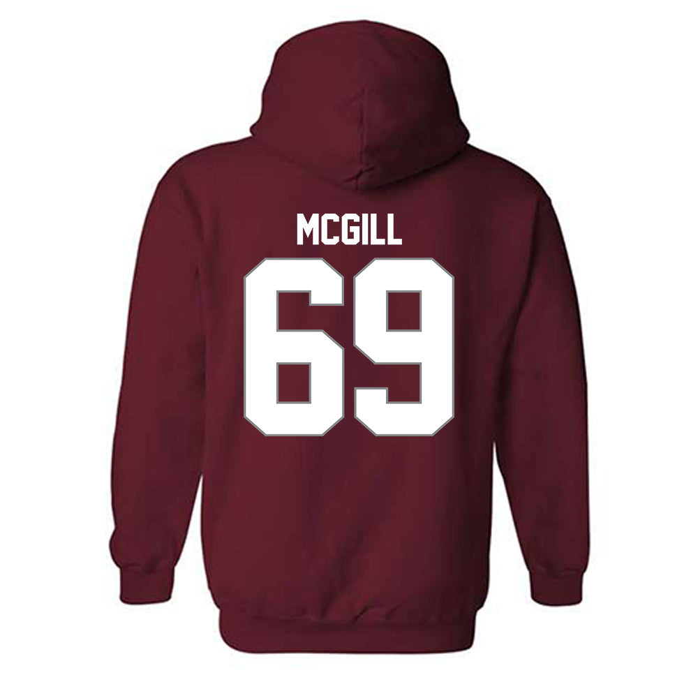 NCCU - NCAA Football : Jordan McGill - Classic Shersey Hooded Sweatshirt
