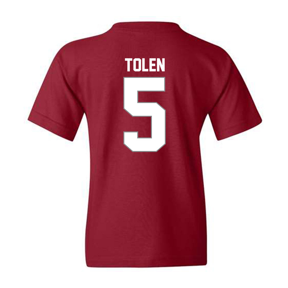 NCCU - NCAA Football : Demarius Tolen - Classic Shersey Youth T-Shirt