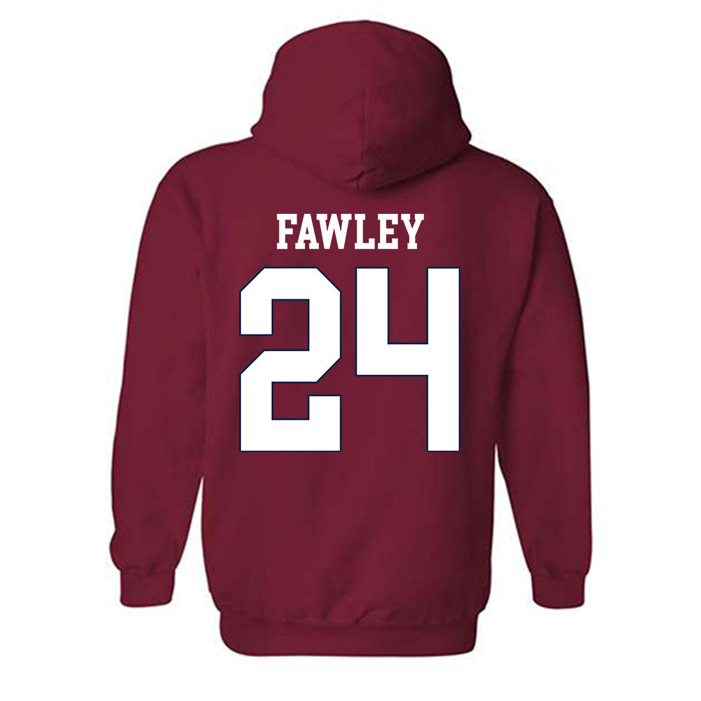 Ole Miss - NCAA Baseball : Austin Fawley - Classic Shersey Hooded Sweatshirt-1