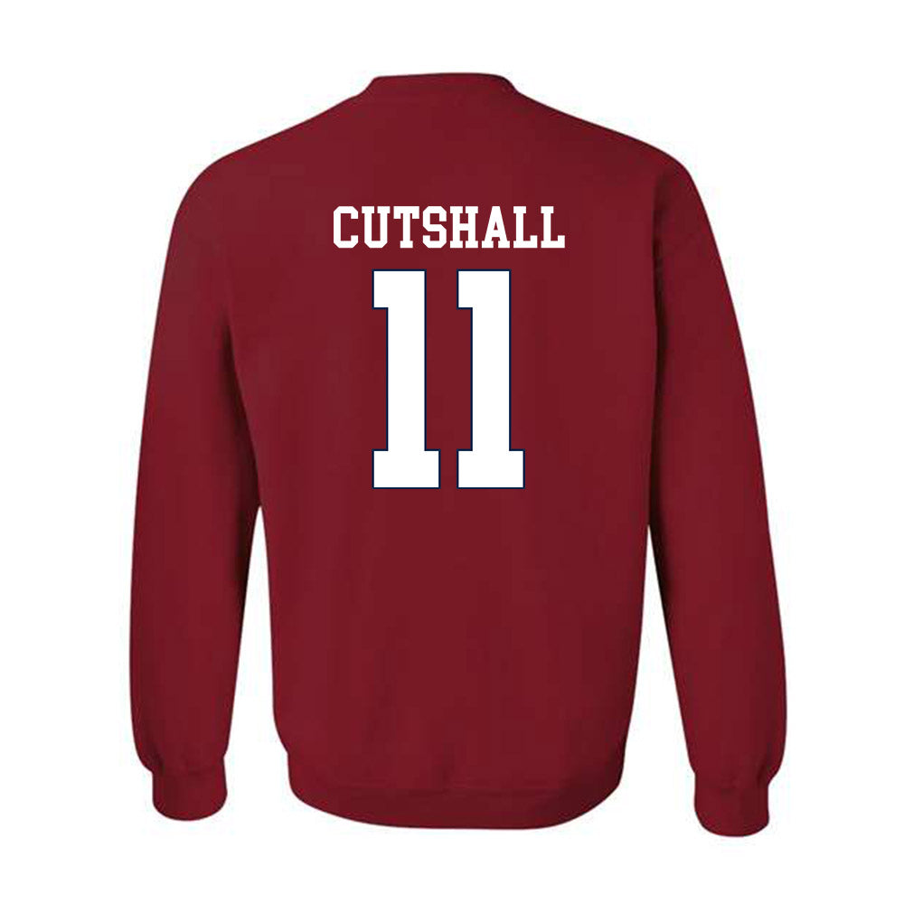 Ole Miss - NCAA Baseball : William Cutshall - Classic Shersey Crewneck Sweatshirt-1