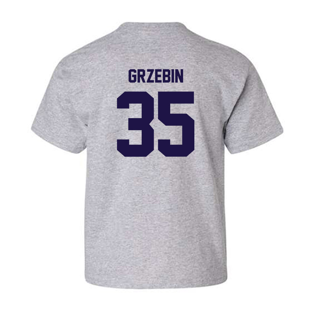 Furman - NCAA Football : Emmett Grzebin - Classic Shersey Youth T-Shirt-1