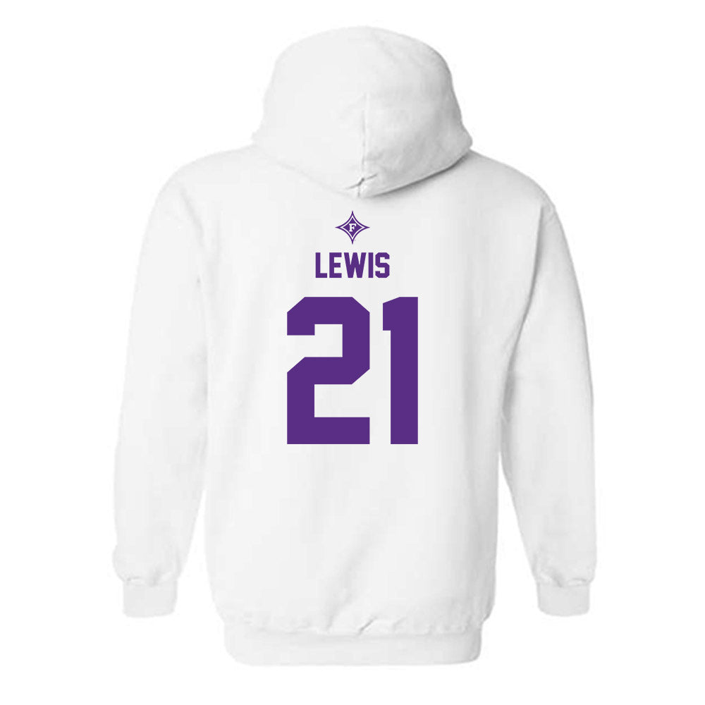 Furman - NCAA Football : Billy Lewis - Sports Shersey Hooded Sweatshirt-1