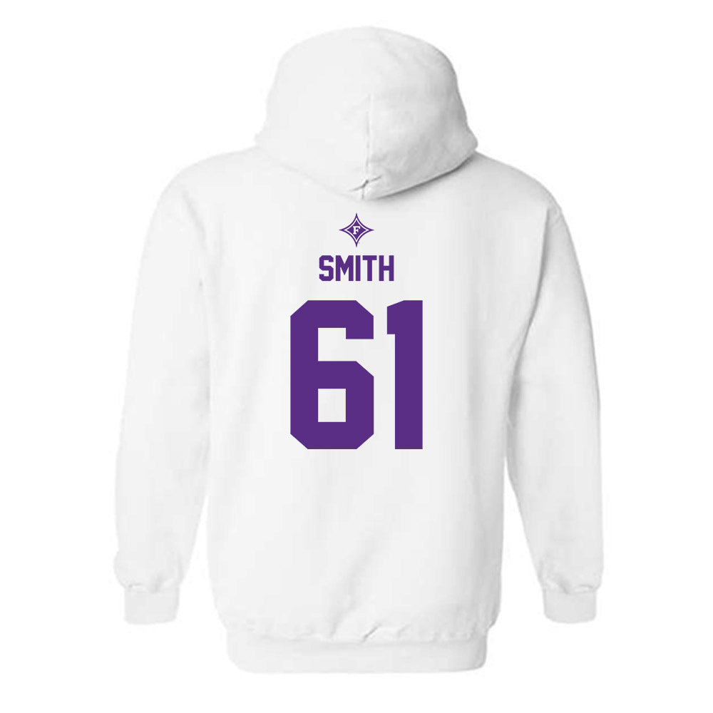 Furman - NCAA Football : Brady Smith - Sports Shersey Hooded Sweatshirt-1