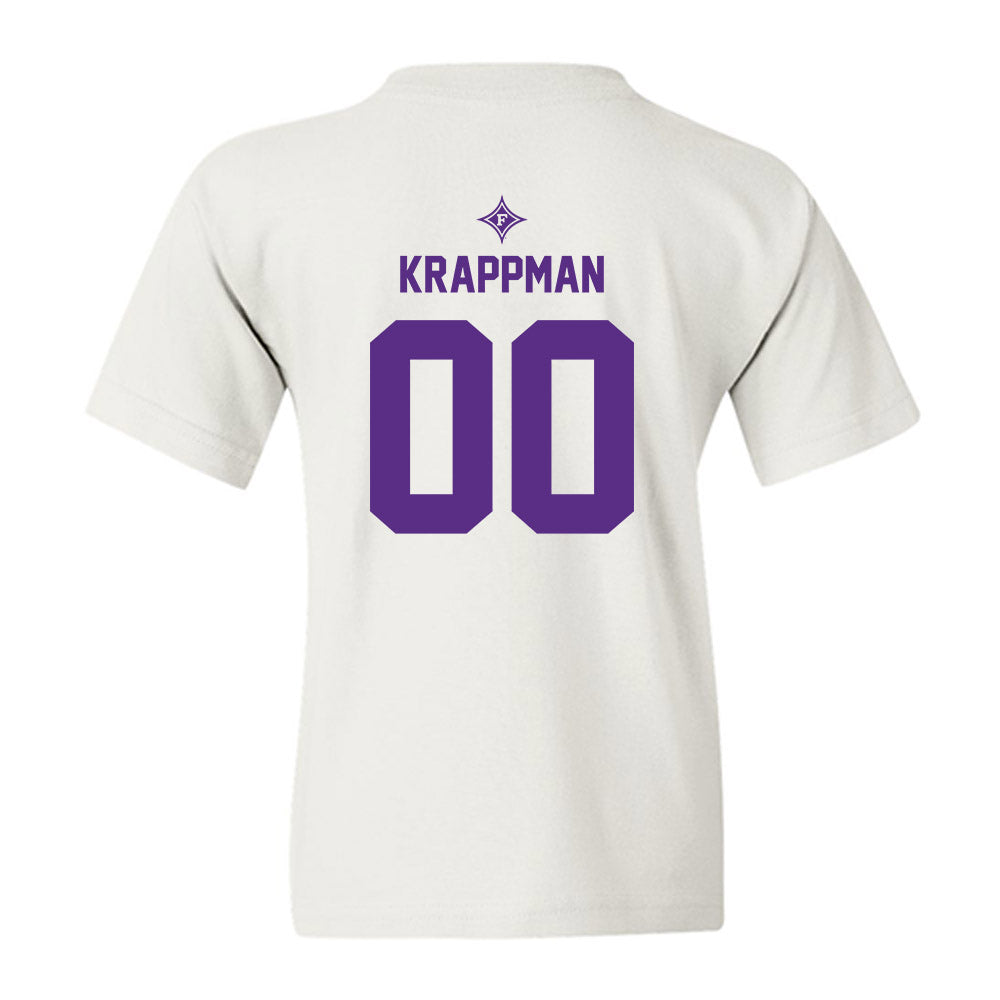 Furman - NCAA Football : Charlie Krappman - Sports Shersey Youth T-Shirt-1