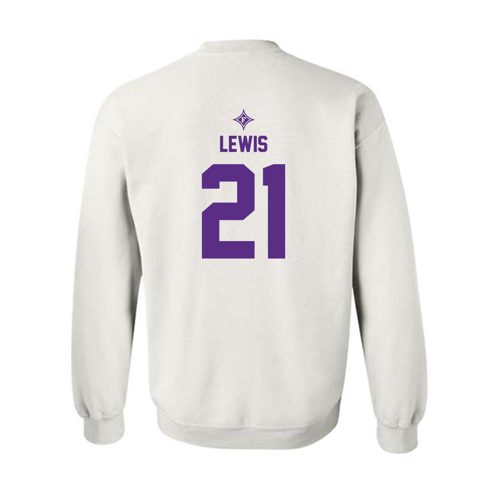 Furman - NCAA Football : Billy Lewis - Sports Shersey Crewneck Sweatshirt-1