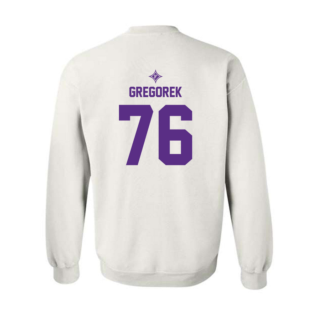 Furman - NCAA Football : Chase Gregorek - Sports Shersey Crewneck Sweatshirt-1