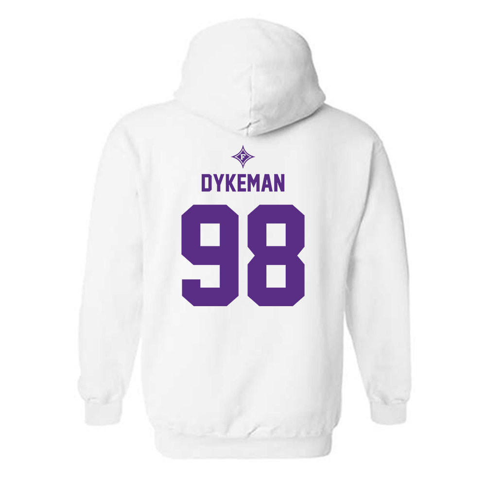 Furman - NCAA Football : Maddox Dykeman - Sports Shersey Hooded Sweatshirt-1