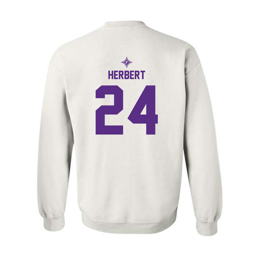 Furman - NCAA Football : Raleigh Herbert - Sports Shersey Crewneck Sweatshirt-1