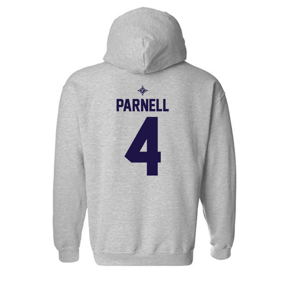 Furman - NCAA Women's Basketball : Kyraha Parnell - Classic Shersey Hooded Sweatshirt-1