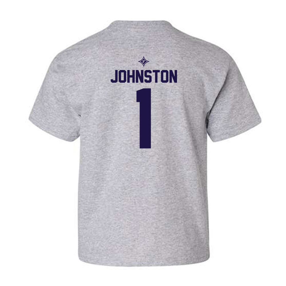 Furman - NCAA Men's Basketball : Charles Johnston - Classic Shersey Youth T-Shirt-1