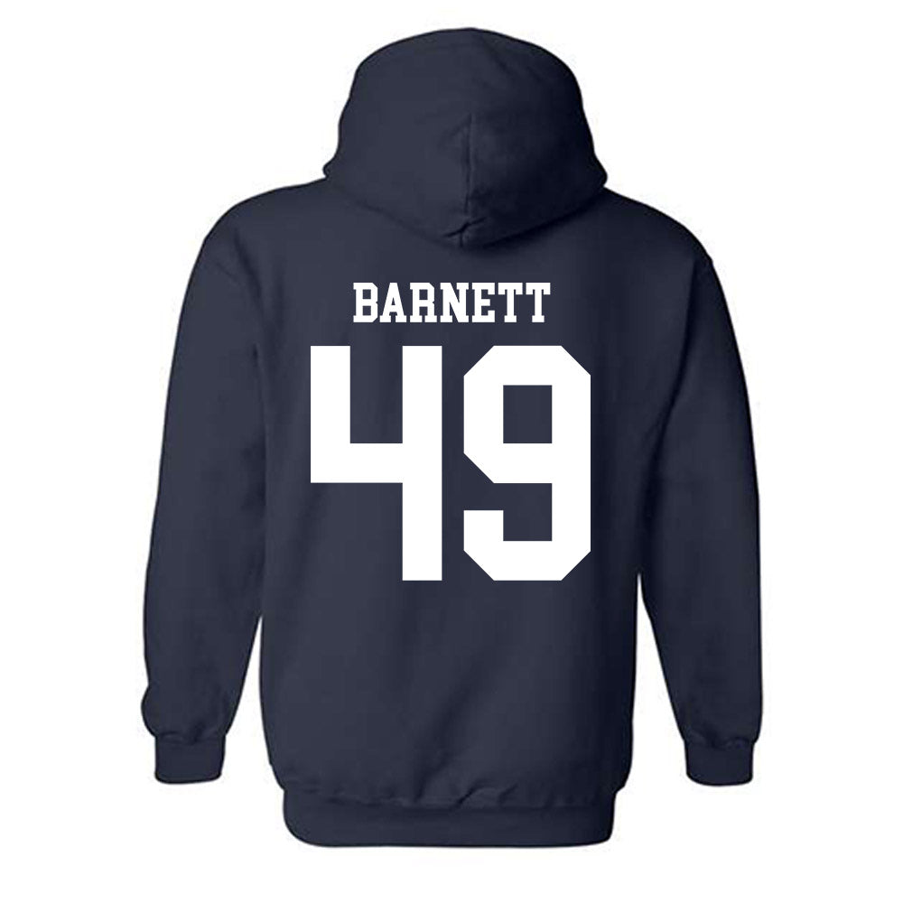 Rice - NCAA Football : Micah Barnett - Classic Shersey Hooded Sweatshirt-1