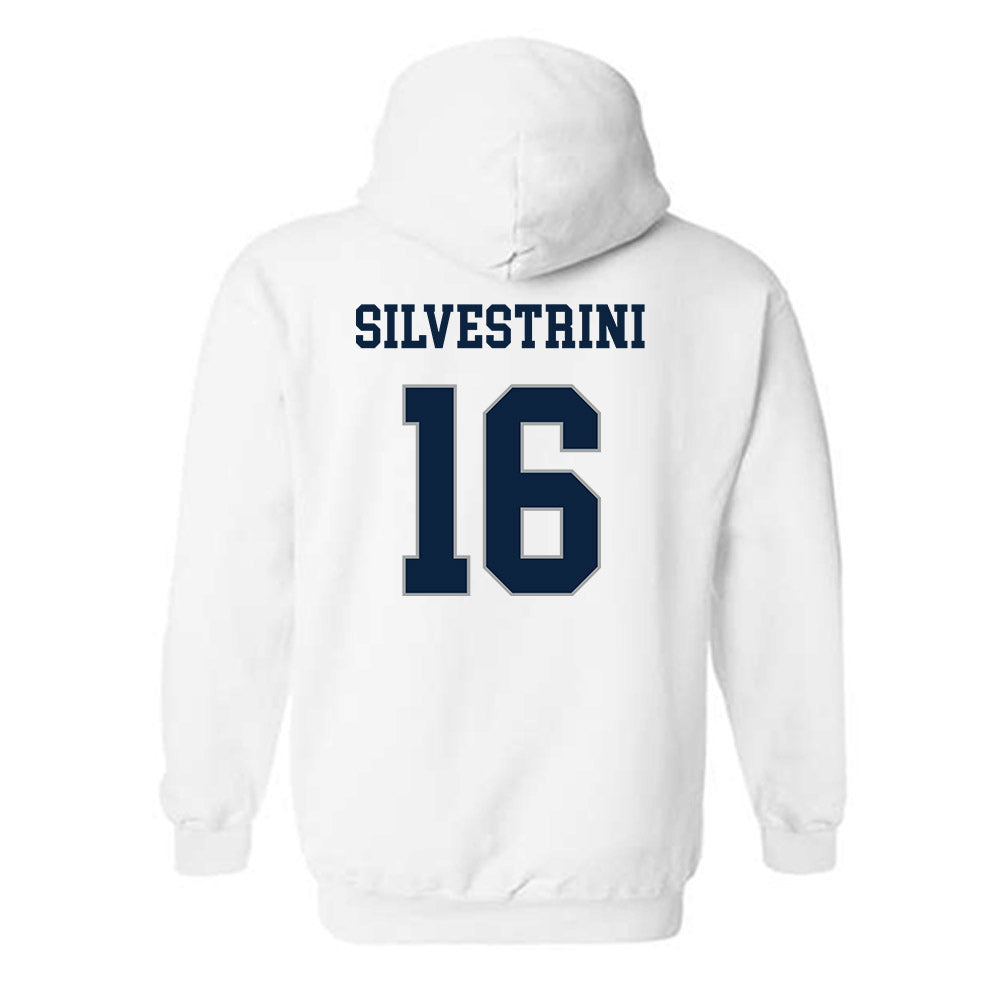 Xavier - NCAA Men's Soccer : Alejandro Silvestrini - Classic Shersey Hooded Sweatshirt-1