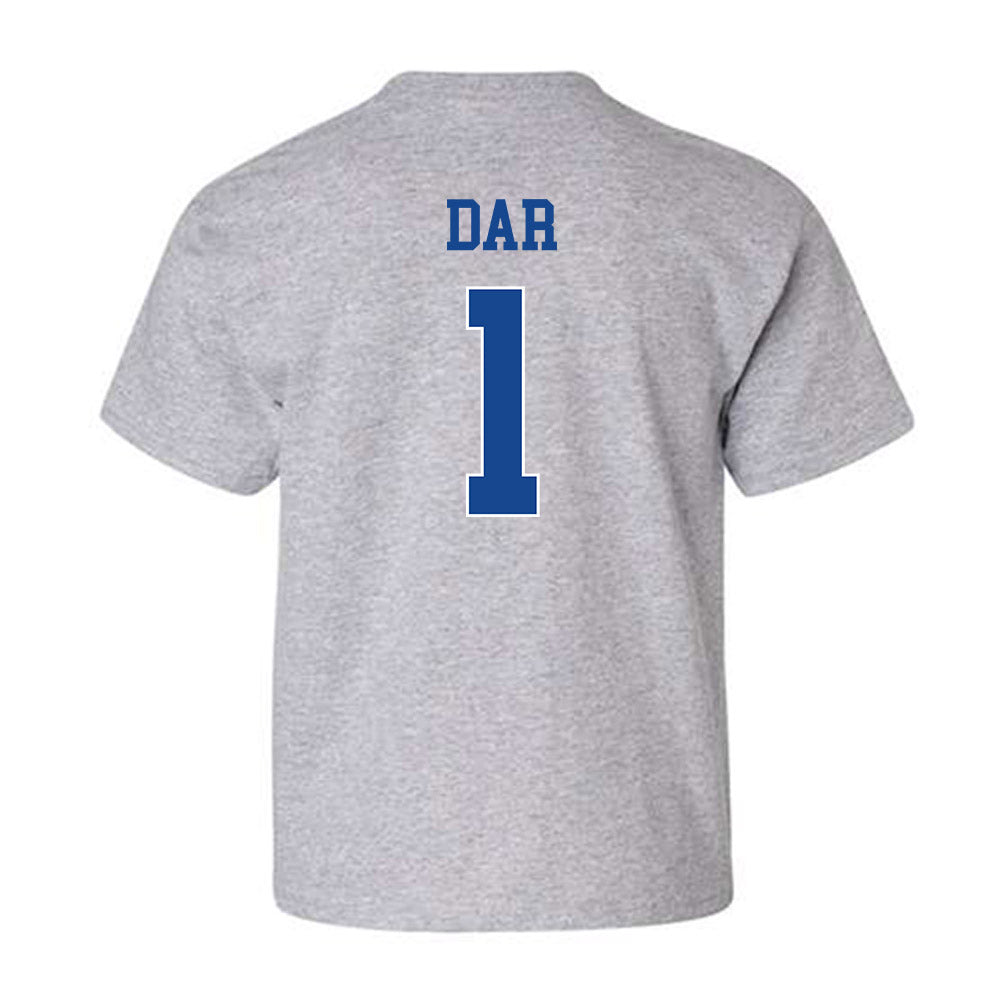 Seton Hall - NCAA Men's Basketball : Jacob Dar - Classic Shersey Youth T-Shirt-1