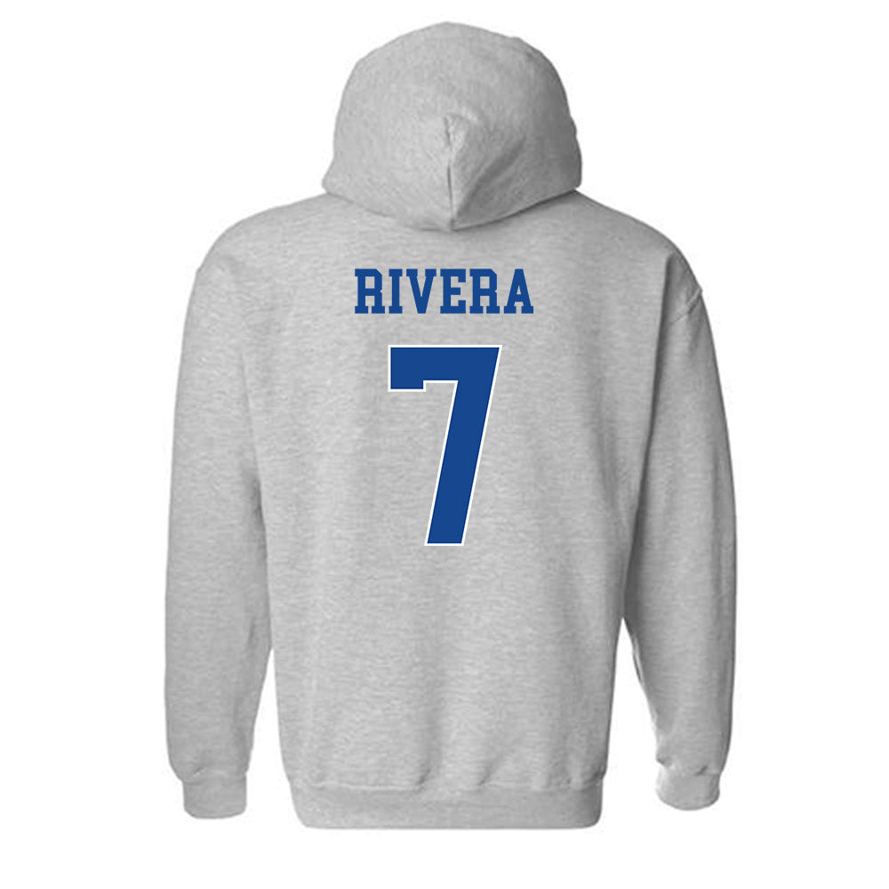 Seton Hall - NCAA Men's Basketball : Joshua Rivera - Classic Shersey Hooded Sweatshirt-1