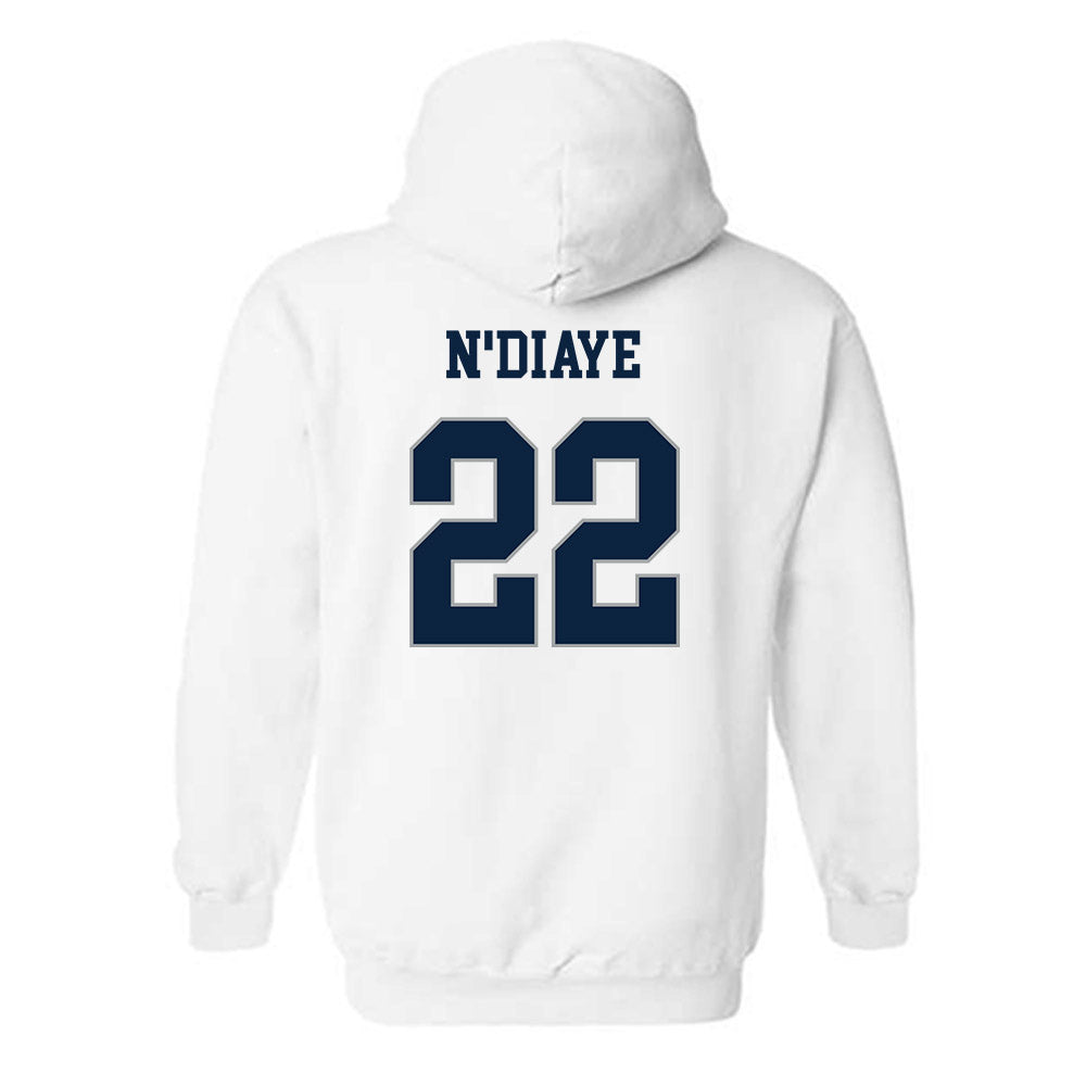 Xavier - NCAA Men's Basketball : Pape N'Diaye - Classic Shersey Hooded Sweatshirt-1