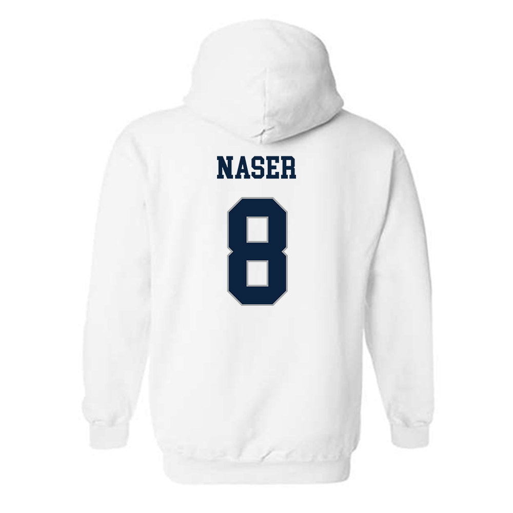Xavier - NCAA Men's Basketball : Luke Naser - Classic Shersey Hooded Sweatshirt-1
