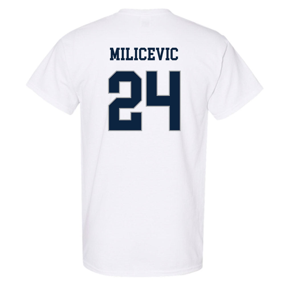 Xavier - NCAA Men's Basketball : Jovan Milicevic - Classic Shersey T-Shirt-1