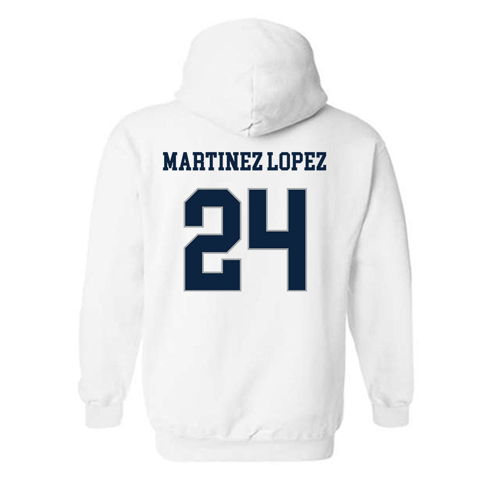 Xavier - NCAA Women's Basketball : Lucia Martinez Lopez - Classic Shersey Hooded Sweatshirt-1