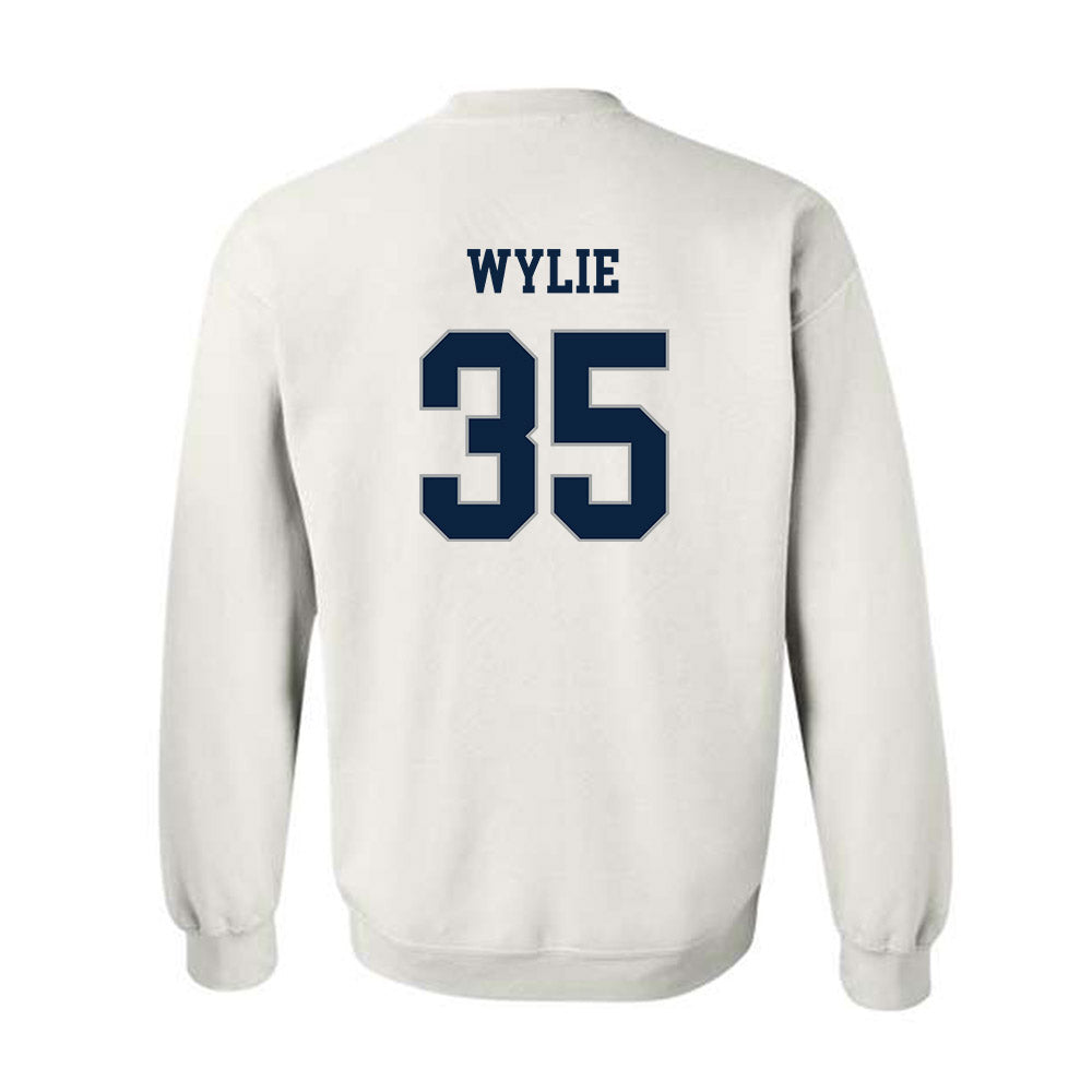 Xavier - NCAA Baseball : Jon Wylie - Classic Shersey Crewneck Sweatshirt-1