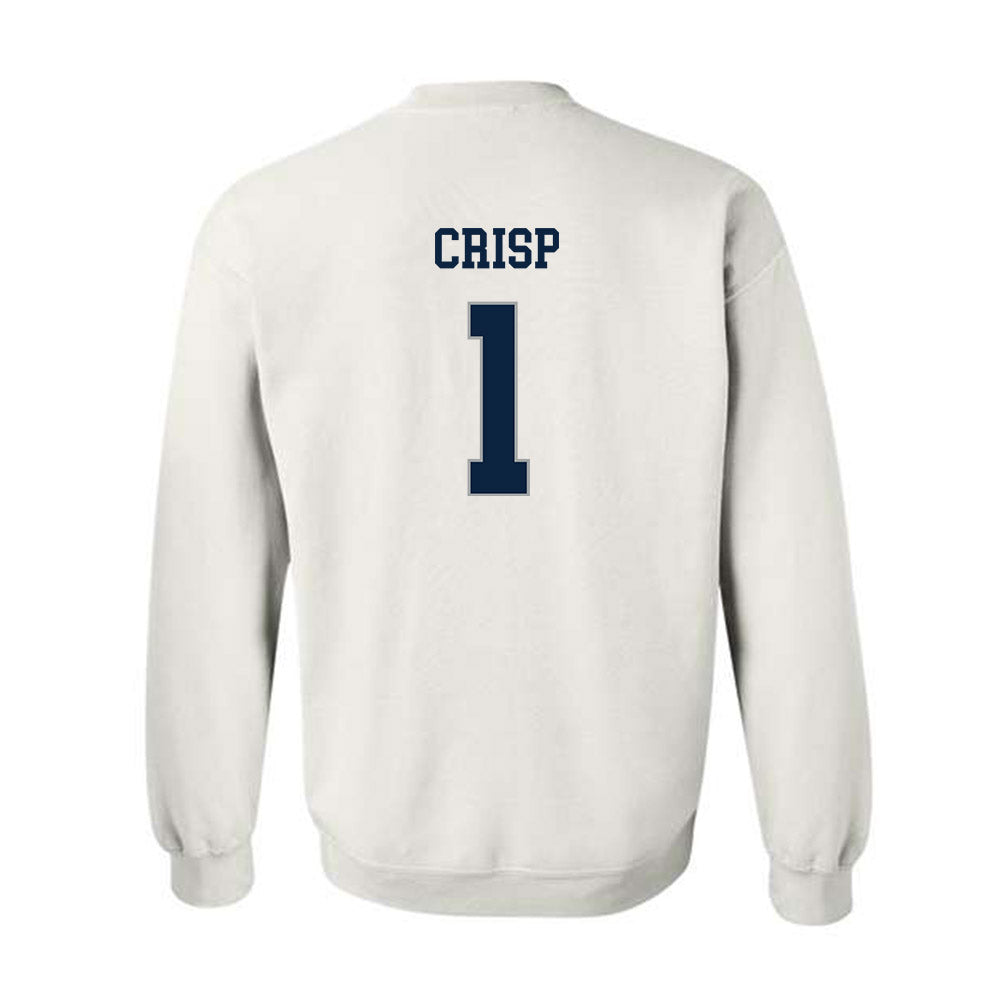 Xavier - NCAA Baseball : JD Crisp - Classic Shersey Crewneck Sweatshirt-1
